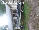 1958 GLASSTRON 35HP MERCURY TRAILER