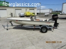 1987 Boston Whaler 15' with Mercury 75 HP and trailer