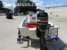 1987 Boston Whaler 15' with Mercury 75 HP and trailer