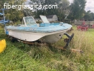 Johnson Fiberglass boat