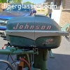 Refurbished 1955 Johnson 25 HP Model RDE-17