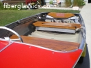 Vintage 1958 12' Crestliner Commander and trailer