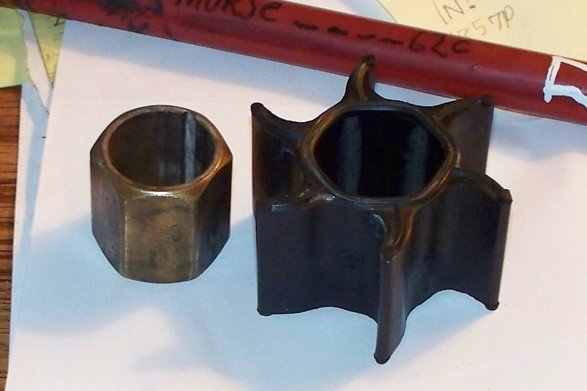 FiberGlassics® Unusual Water Pump Impeller Failure FiberGlassics