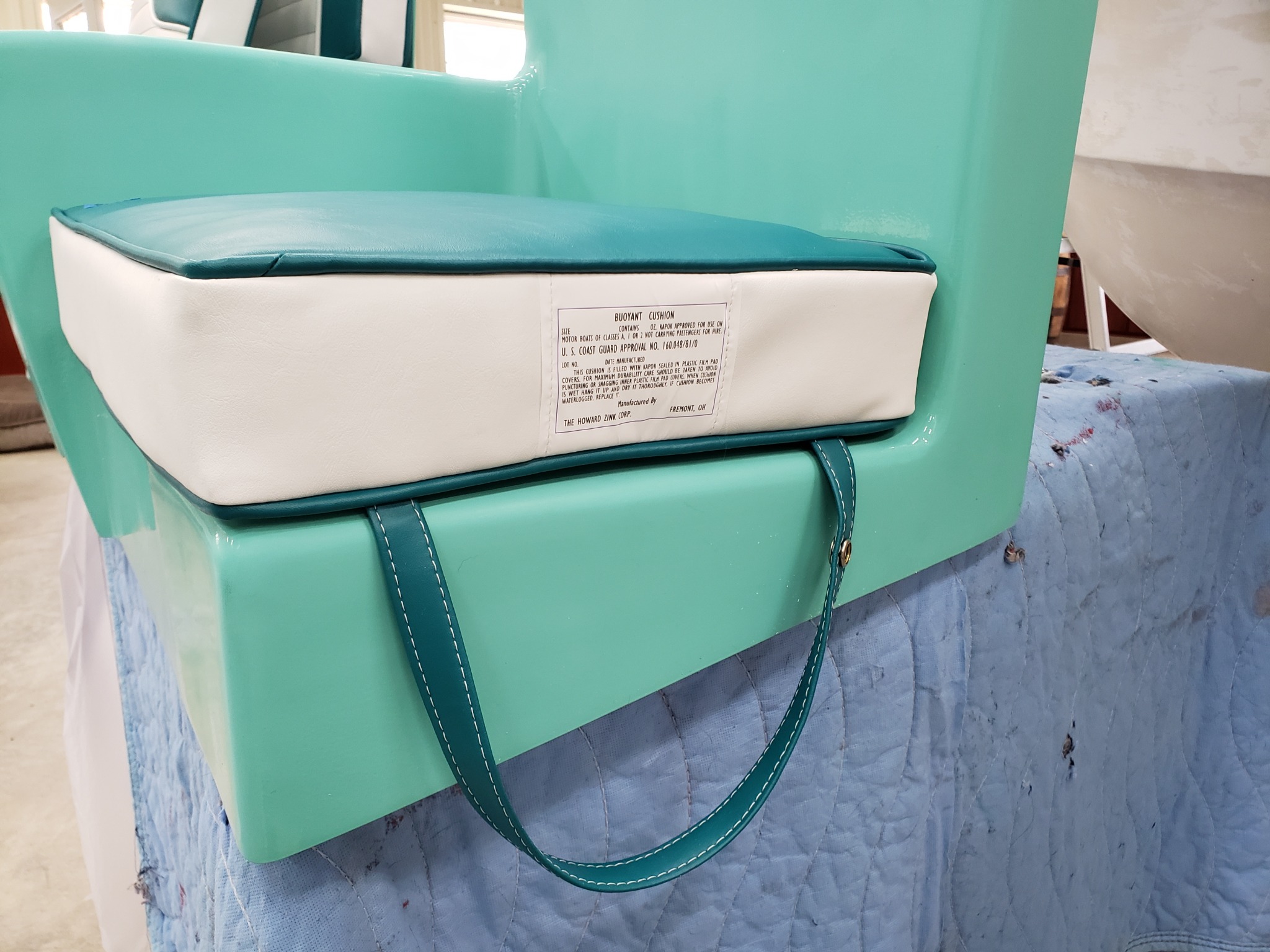 FiberGlassics® Seat Cushion Tag Repros FiberGlassics® Forums