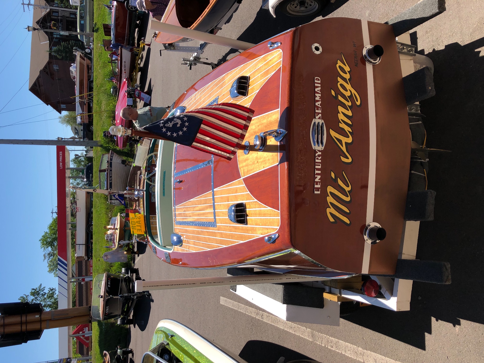 FiberGlassics® Minocqua, Wi antique boat show in a week