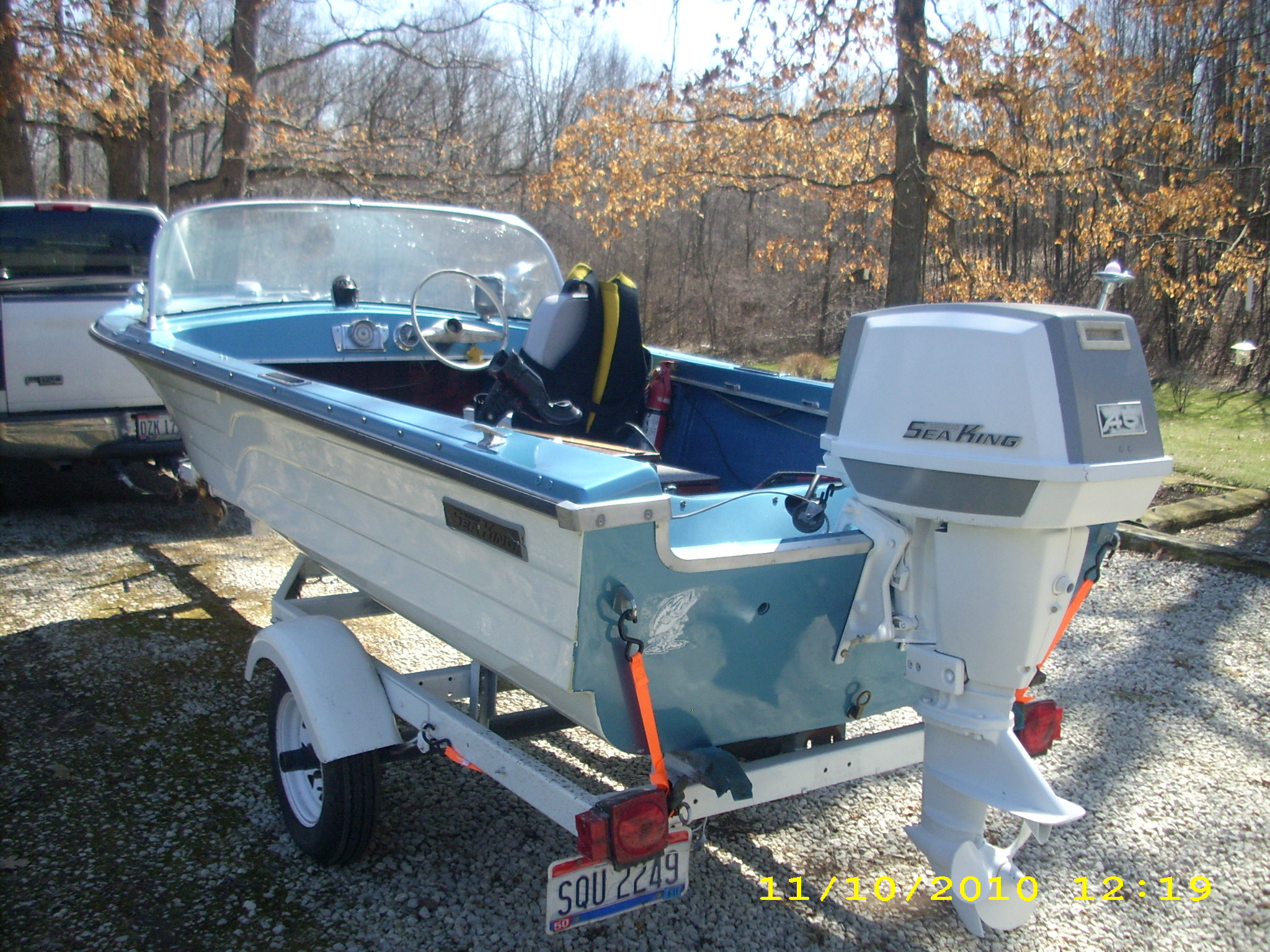 Montgomery Ward Sea King Aluminum Boat