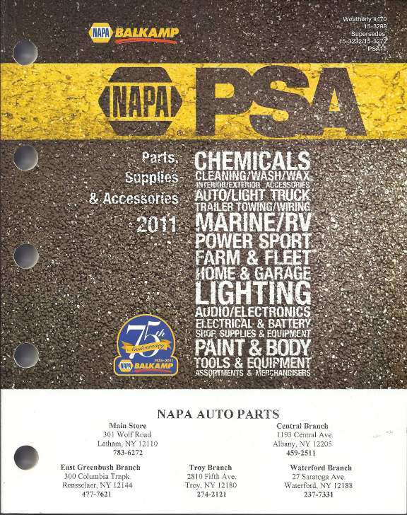 FiberGlassics® New Parts, Supplies & Accessories (PSA) catalog